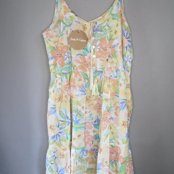 JOOP AND GYPSY - HAWAII ISLAND DRESS - SIZE 14 - NWT - Picture 3 of 7